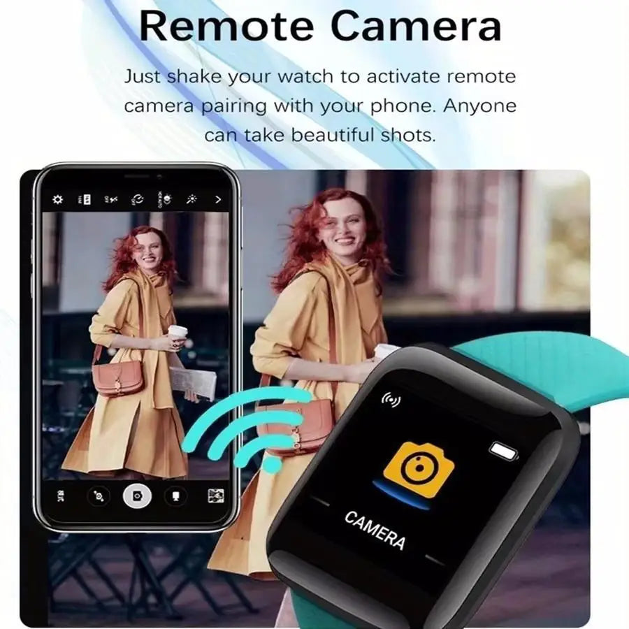 Smartwatch Fitness Tracker with Music Control and Pedometer - Smarsty