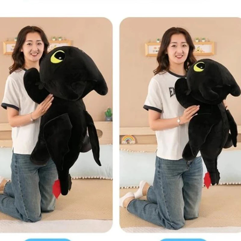 In Stock Little Flying Dragon Kawaii Plush Toy Lying Posture Style Toothless Doll Pillow Toys Children Couple Birthday Gift