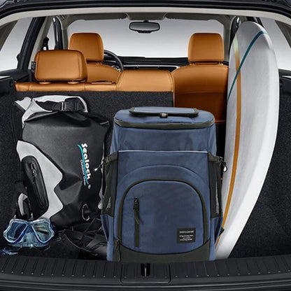 Refrigerator Bags Soft Insulated Cooler Backpack Thermal Isothermal Fridge Travel Outdoor Beach Ice Beer Backpack 30L - Smarsty