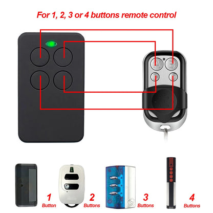 Multi Frequency Garage Door Remote Control Cloner - Smarsty