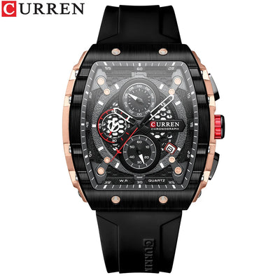 Curren Sports Large Dial Casual Quartz Watch - Smarsty