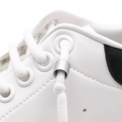 1Pair Elastic Lazy Shoelaces No Tie Shoe Laces Sneakers Flats Shoelaces for Kids Adult Quick Shoelace Fit All Shoes - Smarsty