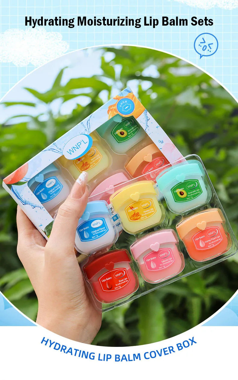 Moisturizing Lip Balm Set for Healthy Lips - Smarsty