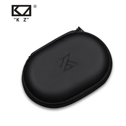 PU Leather Earphones Storage Case with Zipper Closure - Smarsty