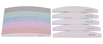 Professional Nail Files Set for Strong and Smooth Nails - Smarsty