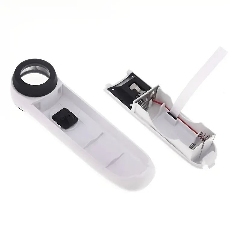 40X Handheld Magnifier With LED Lights For Jewelry Identification - Smarsty