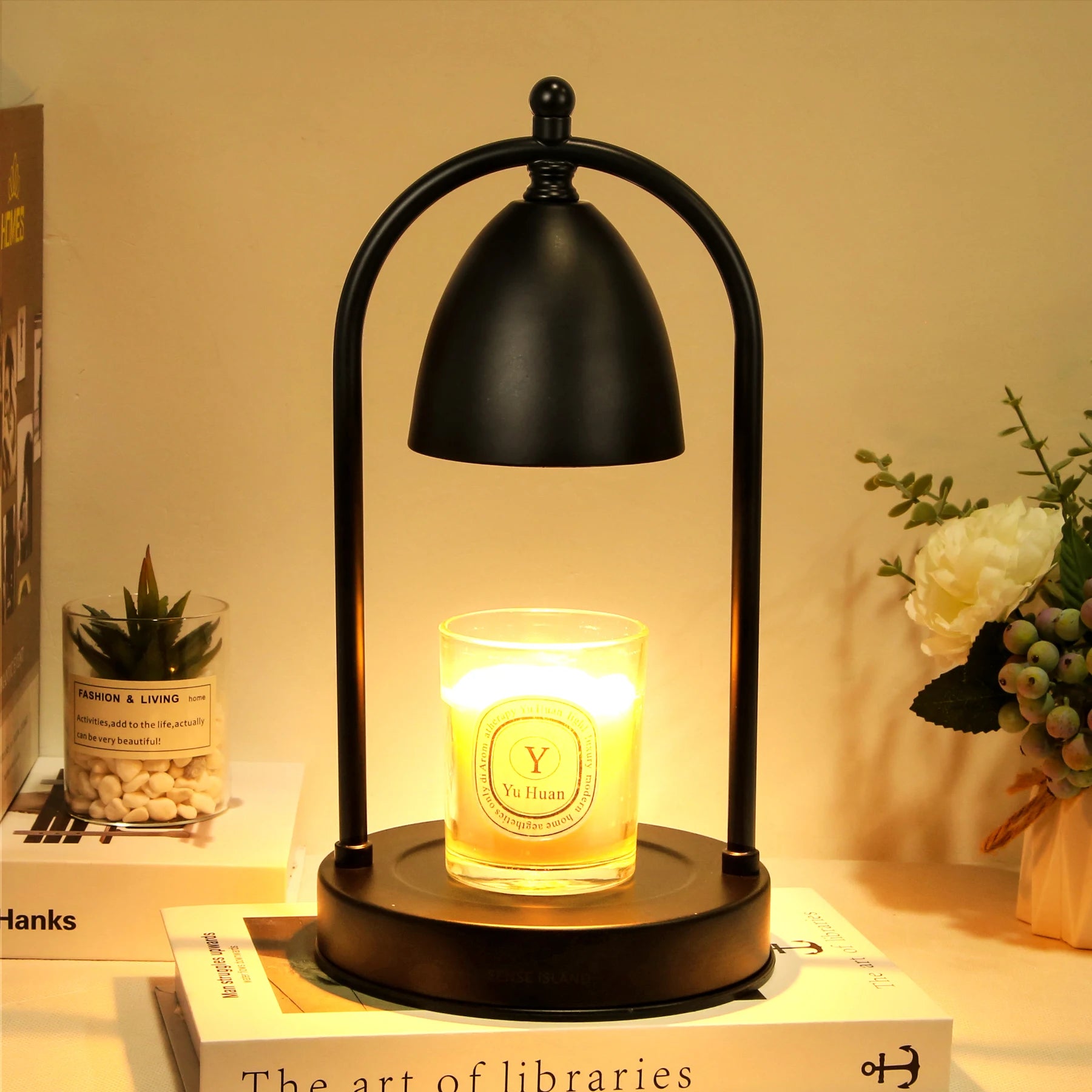 Candle Heating Lamp With Adjustable Height Electric Candle Heating Light with Timer Suitable For Scented Large Cans Of Candles