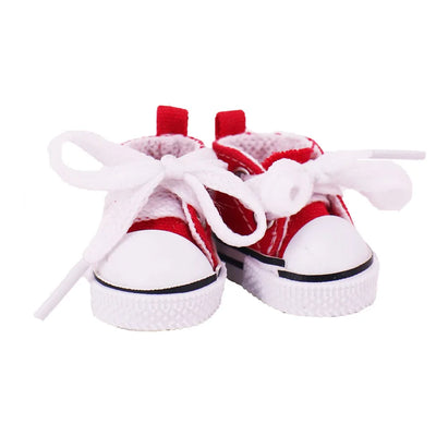 3.8cm Doll Shoes For labubu 17cm Plush Doll Clothes Accessories Girl's Toys ,Christmas Festival Birthday Gift by Smarsty