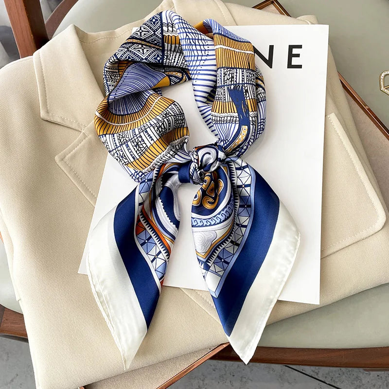 Luxury Silk Horse Print Scarf for Women - Smarsty