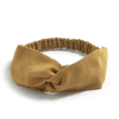 Twist Knotted Turban Headband For Women Soft Winter - Smarsty