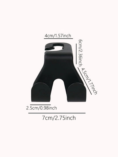 Concealed Car Seat Back Hook For Phone Holder In Car - Smarsty
