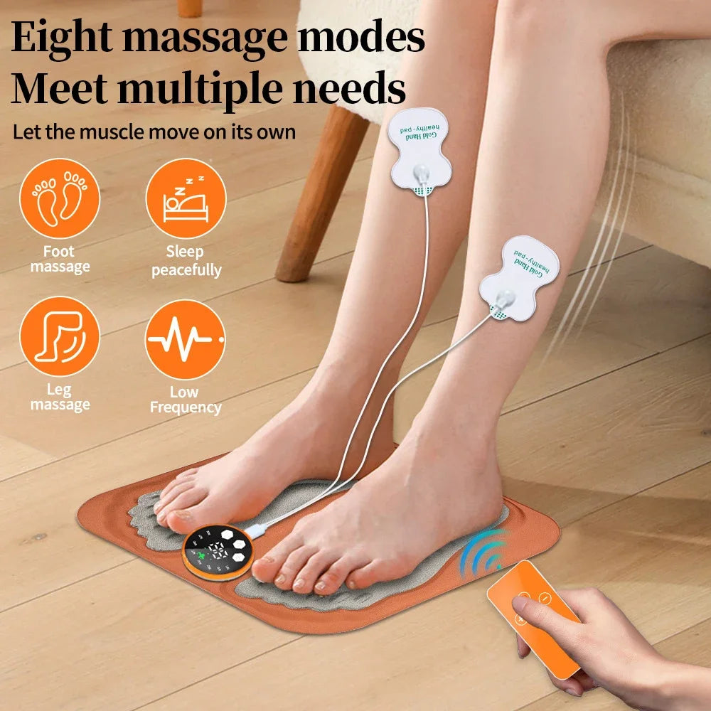 3D Smart Foot Massage Pad with Remote Control - Smarsty
