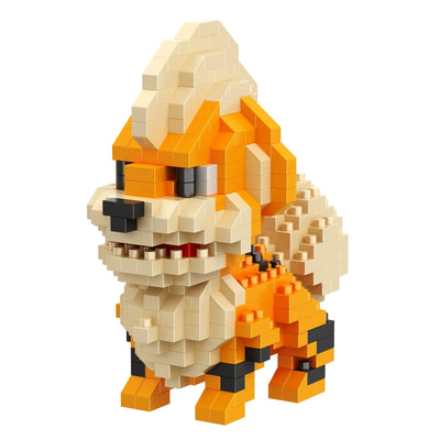 DIY Pokemon Blocks Small Cartoon Mini Building Block Pikachu Charizard Eevee Mewtwo Anime Assemble Action Model Dolls Toys by Smarsty