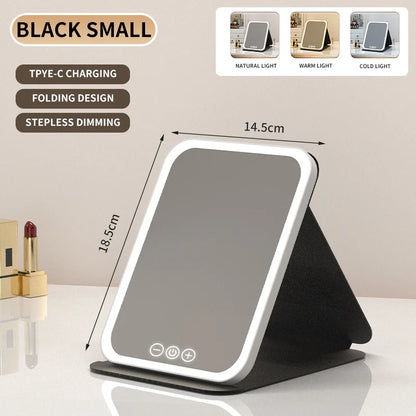 LED Dimmable Makeup Mirror with Adjustable Brightness - Smarsty
