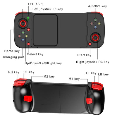 D3 Wireless Bluetooth Game Controller For Mobile Gaming - Smarsty