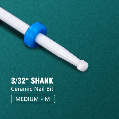 Electric Manicure Drill Bit with Ceramic Burr - Smarsty
