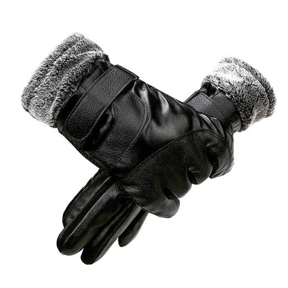 Men's Waterproof Winter Cycling Gloves Warm Cold Protection - Smarsty