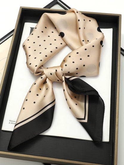 Luxury Silk Satin Scarf for Women with Sun Protection - Smarsty