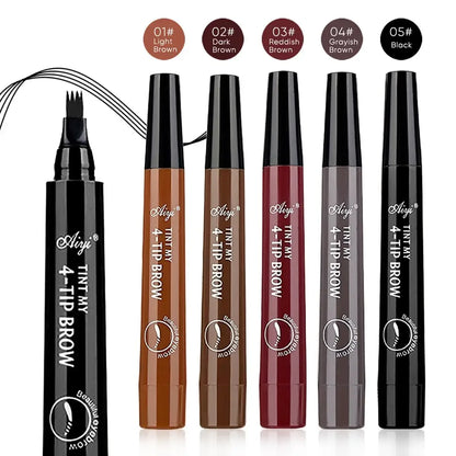 Waterproof Eyebrow Tattoo Pen for Long-Lasting Makeup - Smarsty