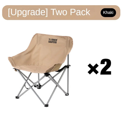 Outdoor Folding Moon Chair Portable Chair Camping Chair Picnic Gear Fishing Small Horse Stool Student Sketching by Smarsty
