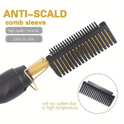 Multi Functional Electric Hair Comb Straightener for Easy Styling - Smarsty