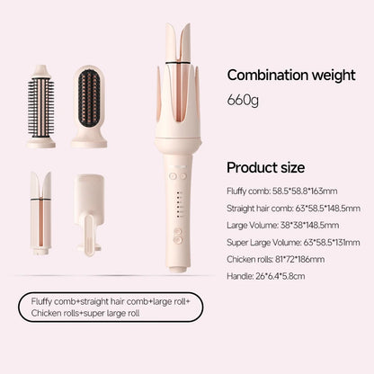 Automatic Hair Curler 32mm Rotating Ceramic Wand - Smarsty