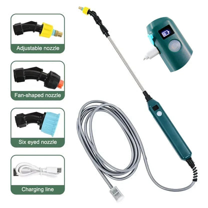2400mAh High Pressure Electric Garden Sprayer with Nozzles - Smarsty