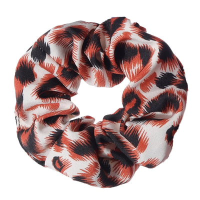 Leopard Print Scrunchie High Elastic Hair Tie Elegant - Smarsty