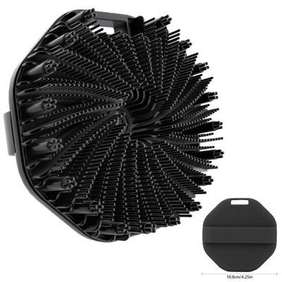 Exfoliating Silicone Brush Cleanser with No Slip Handle - Smarsty