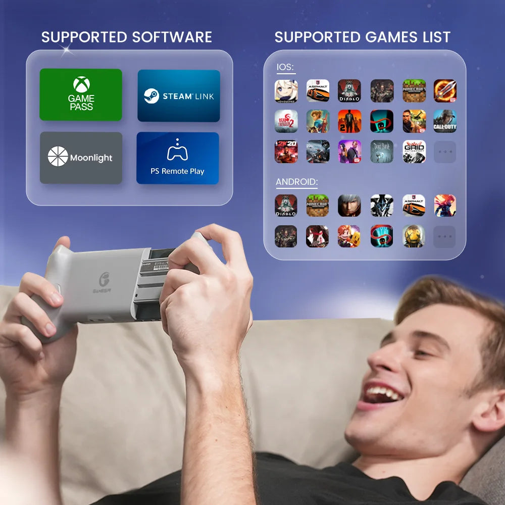 GameSir G8 Game Controller with Hall Effect Joystick - Smarsty