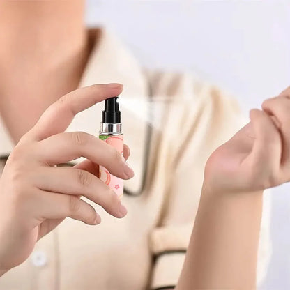 Portable 5ml Refillable Spray Bottle with Elegant Design - Smarsty