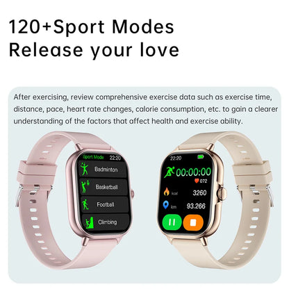 Smartwatch with Bluetooth Call and Music Playback - Smarsty