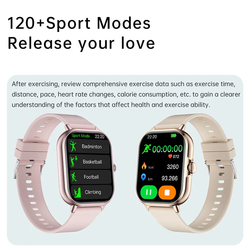 Smartwatch with Bluetooth Call and Music Playback - Smarsty