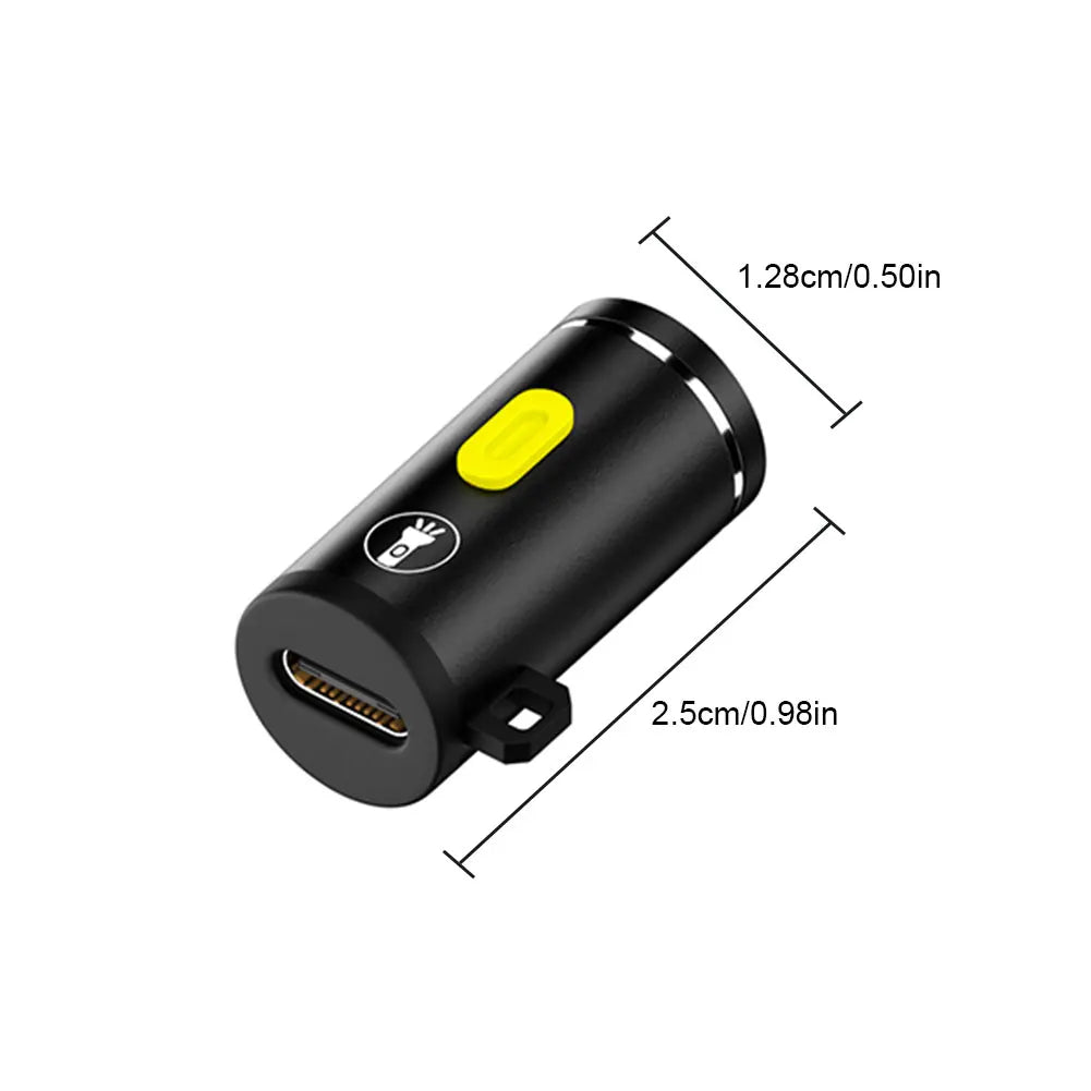 LED Small Pocket Flashlight Aluminum Alloy Portable Camping Flashlight Outdoor Emergency Light for Outdoor Hiking Camping