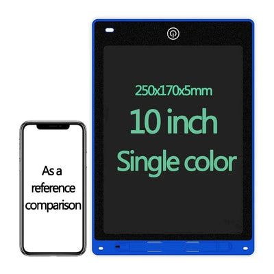 10/12/inch LCD Writing Tablet Drawing Board Kids Graffiti Sketchpad Toys Handwriting Blackboard Magic Drawing Board Kid Toy Gift - Smarsty