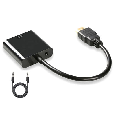 HD 1080P HDMI to VGA Cable Adapter for Clear Video - Smarsty