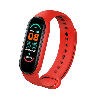 M6 Smart Watch for Fitness Tracking and Heart Rate Monitoring - Smarsty