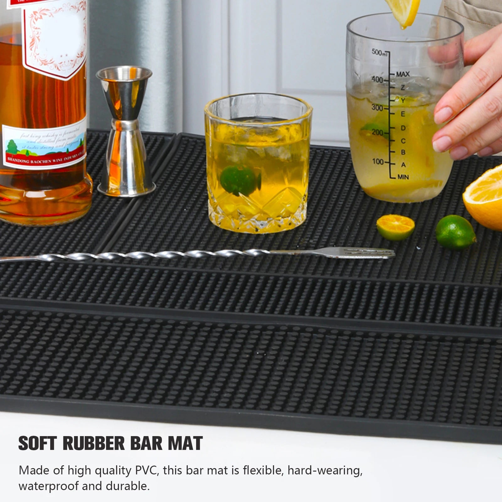 Anti-Slip PVC Bar Mat for Home and Cafe Use - Smarsty