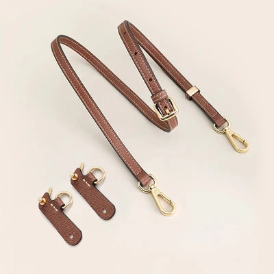 Leather Replacement Crossbody Bag Strap For Longchamp Mini Bag Shoulder Strap Without Punching Modification Bag Accessories - Smarsty