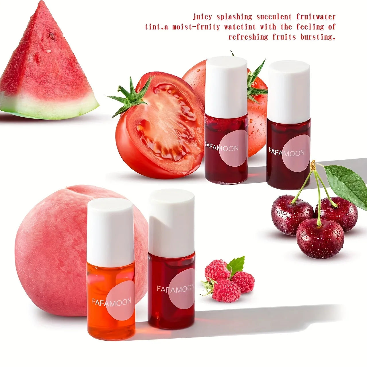 Fruity Lip Tint Waterproof Gloss for Long-Lasting Hydration - Smarsty