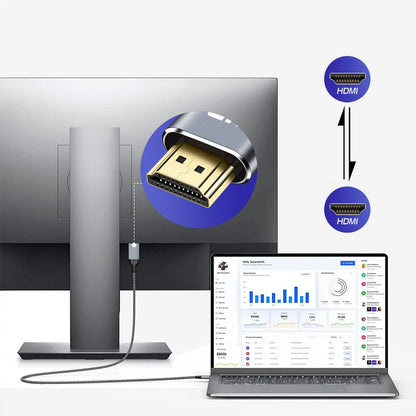 NIERBO HDMI 2.0 Cable 4K High Speed for Gaming - Smarsty