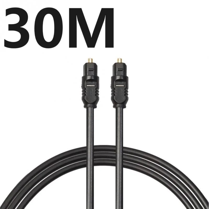 Digital Optical Audio Cable Gold Plated TosLink Connection - Smarsty