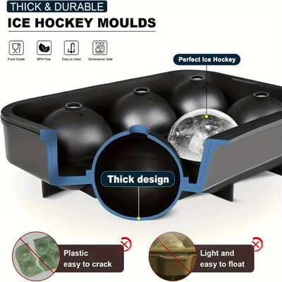 Silicone Ice Ball Maker Tray for Perfect Cocktails - Smarsty
