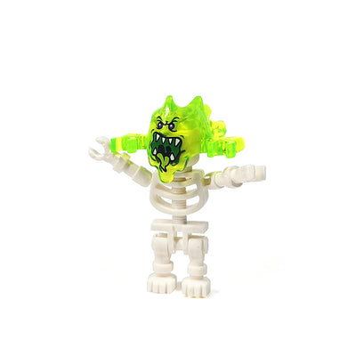 MOC Halloween Skeleton Army Mini Doll Building Blocks DIY Assembled Building Blocks Character Doll Skeleton Horse Ornaments Toy - Smarsty