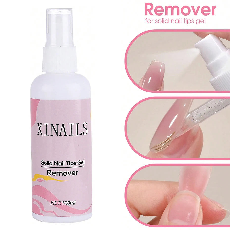 100ml Non-Acetone Nail Polish Remover Gel Easy Use - Smarsty