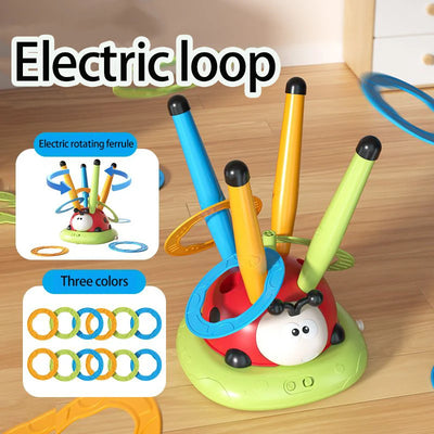 Ladybug Sport Entertainment Game Toy Multifunction Rope Skipping Machine Ferrule Jump Rocket Launcher Outdoor Educational - Smarsty