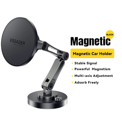 Magnetic MagSafe Wireless Car Charger Holder 15W Charging - Smarsty