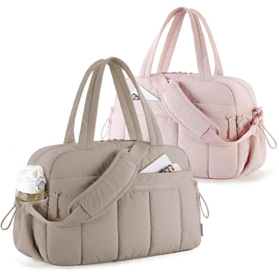Baby Diaper Bag Travel Duffel Bags Gym Bag Women with Waterproof Hand Luggage Airport Cabin Bags Mom Stroller Maternity Totes by Smarsty