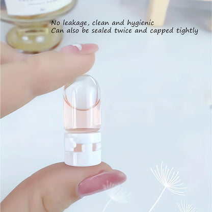 10 Pack Clear Travel Bottles for Makeup and Lotion - Smarsty