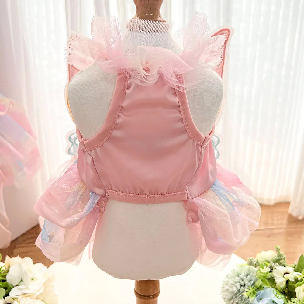 Princess Style Lace Skirt Dog Cat Dress - Smarsty